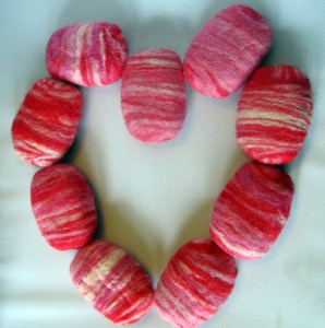 FeltedSoapHeart
