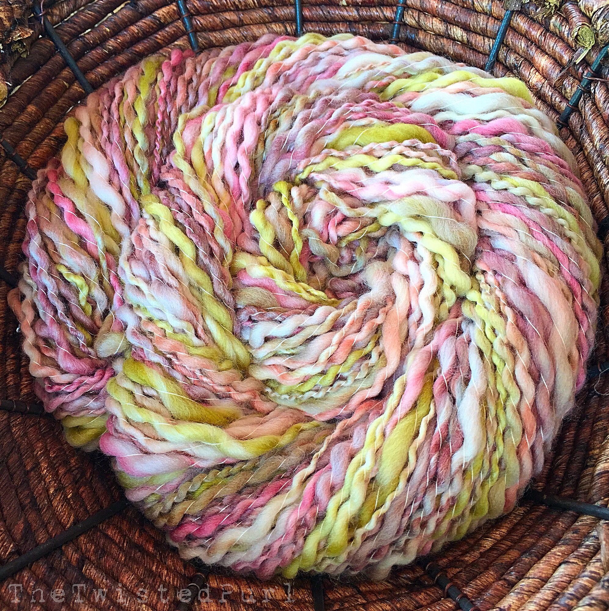 Handspun Yarn made by The Twisted Purl 