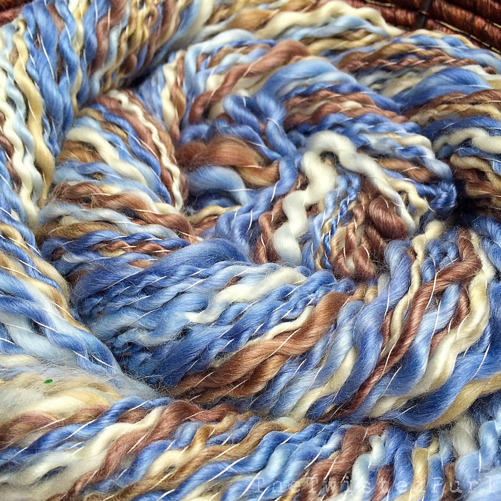 Handspun Yarn made by The Twisted Purl 