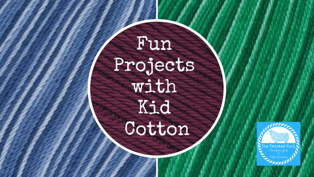 fun projects with kid cotton yarn