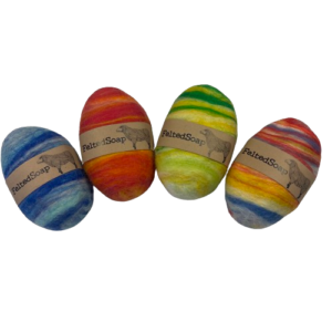 Summertime Felted Soap Four Color Pack