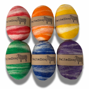 Felted Soap Single Blend 6 Pack