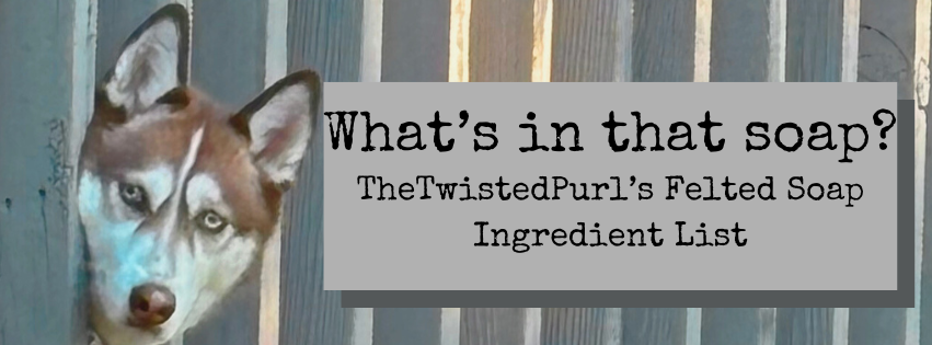 Trouble the shop dog asking what's in these soaps?!