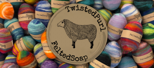 The Twisted Purl makes exquisite Felted Soap for you to use yourself. Felted Soap makes an excellent gift,